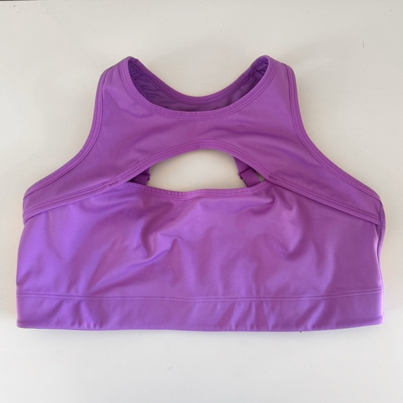 SAVAGE x FENTY • Hotline Medium Impact Sports Bra in Purple Mist - Picture 4 of 13